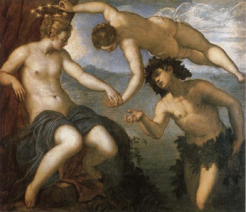 Jacopo Tintoretto Bacchus and Ariadne